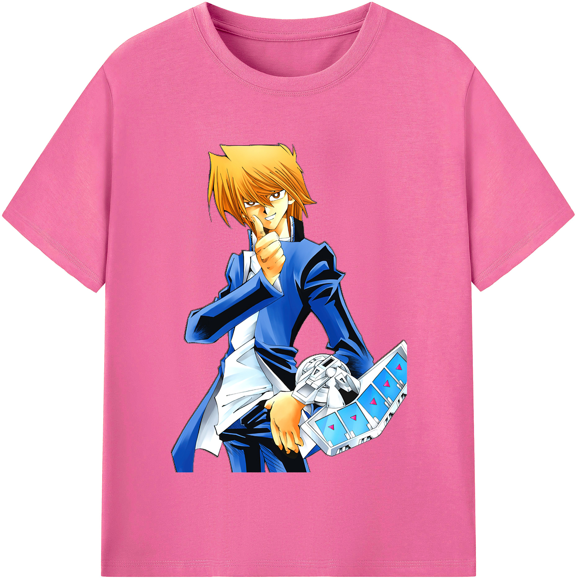 （画像用） 遊☆戯☆王 Yu-Gi-Oh! レディースカジュアルプリントTシャツ（綿100％）